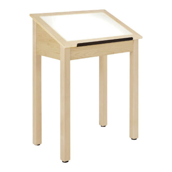 DIVERSIFIED WOODCRAFTS LT-3222 Assembly Instructions