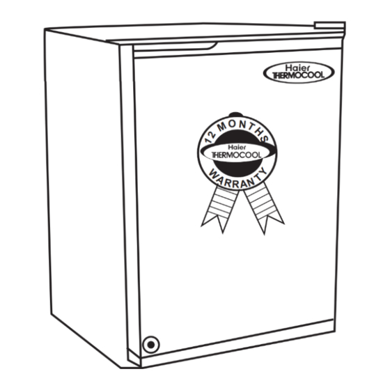 Haier Thermocool HR-100 Owner's Manual