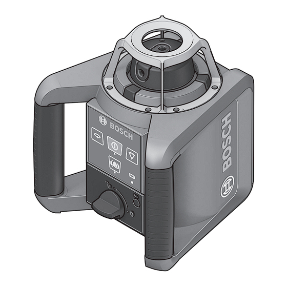 Bosch GRL 245 HV Operating/Safety Instructions Manual