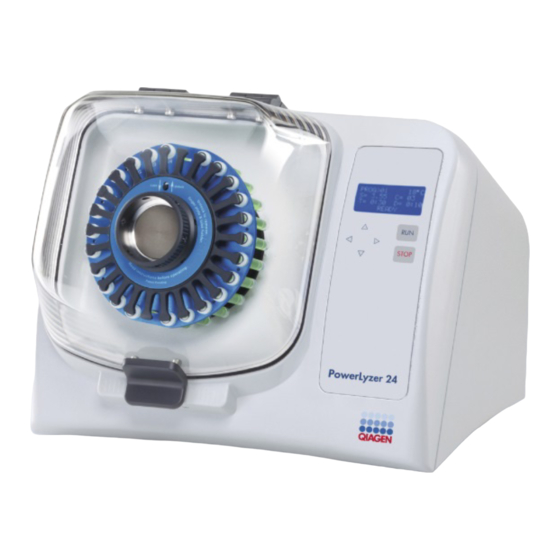 Homogenizer PowerLyzer 24 Manuals