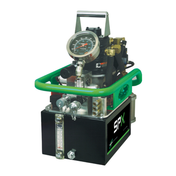 SPX FLOW Infinity Series Operating Instructions Manual
