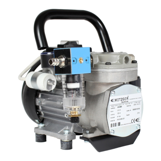 METZGER Technik 04B5 Technical Manual