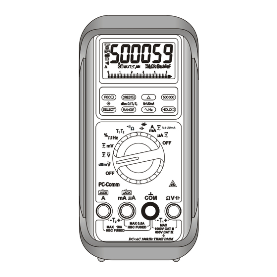 Brymen BM850s Series Manuals