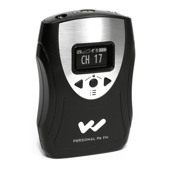 Williams Sound PPA T46 User Manual