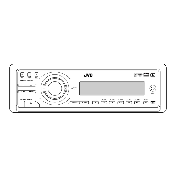JVC KD-DV6206 Instructions Manual