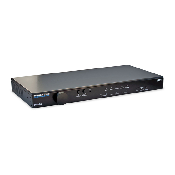 Intelix DIGI-SCAL-11X2 Installation Manual