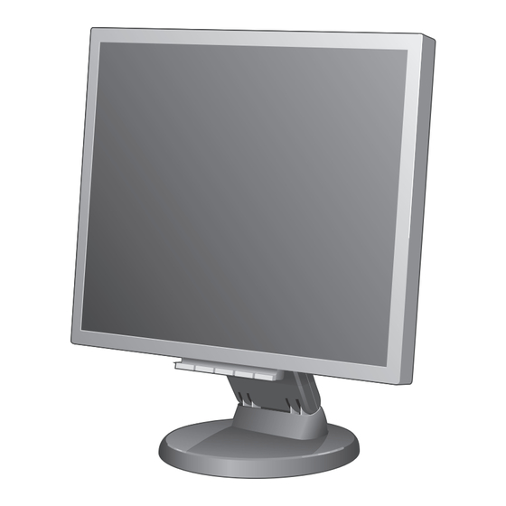 User Manuals: NEC 175VXM LCD Monitor