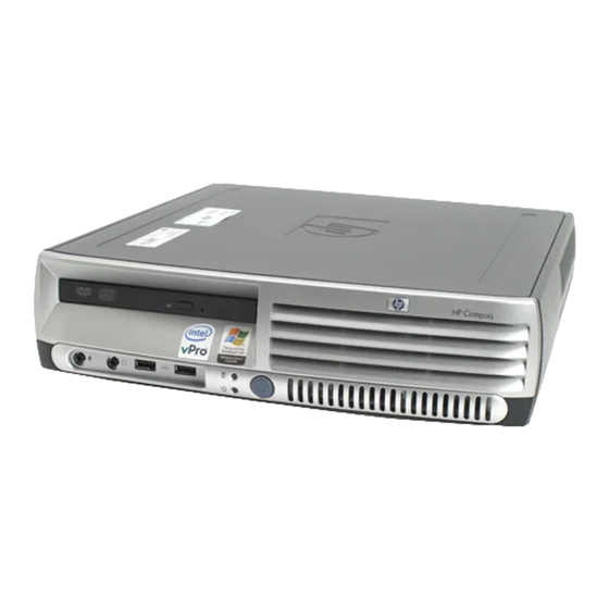 HP Compaq dc7700 Slim Tower (ST) Business Manuals