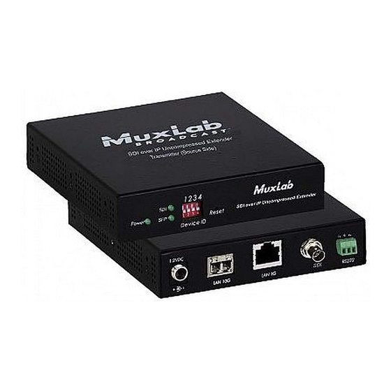 MuxLab 500767 Series Quick Installation Manual