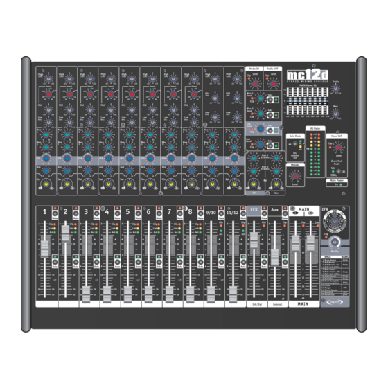YORKVILLE MC12D YS1080 Owner's Manual