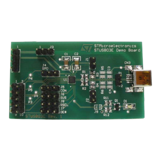 ST STUSB03E User Manual