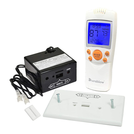 Durablow TR1004 Installation & Operating Instructions Manual