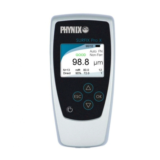 Phynix Surfix Pro X Instruction Manual