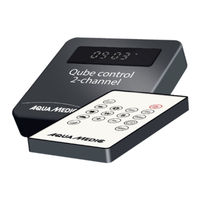 Aqua Medic Qube control LEDspot Operation Manual