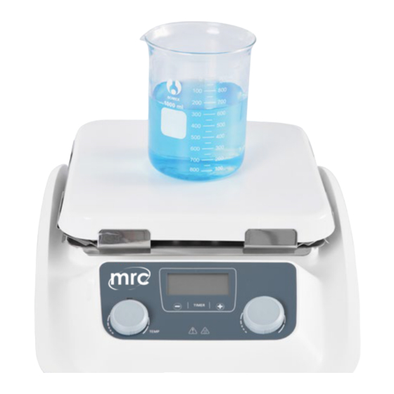 User Manuals: MRC HSCD-10 Laboratory Equipment