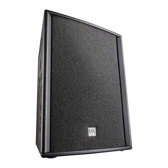 HK Audio PREMIUM PR:O Manual