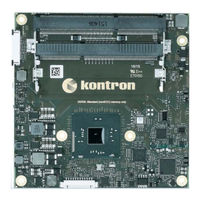 Kontron COMe-cBW6 User Manual