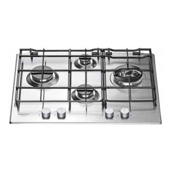 Hotpoint Ariston PKL 641 D2/HA(IX) Operating Instructions Manual