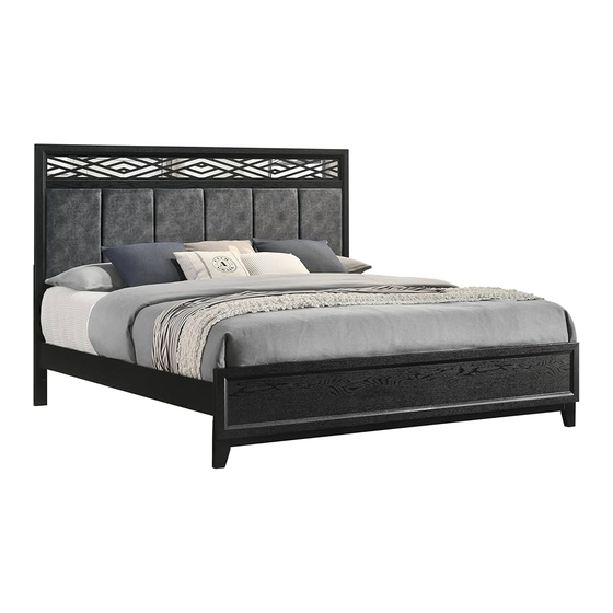 New Classic Furniture OBSIDIAN B1655-115 Assembly Instructions