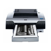 Epson 4800 - Stylus Pro ColorBurst Edition Color Inkjet Printer Printer Manual