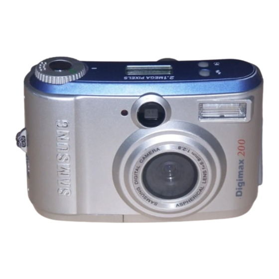 Samsung Digimax 200 User Manual