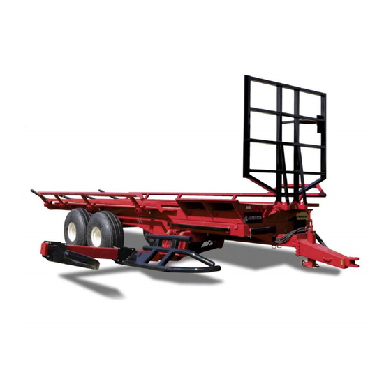 Anderson TRB-2000 Operator's Manual