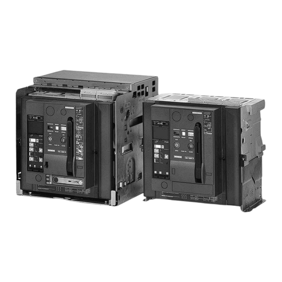 Siemens SENTRON 3ZX1812-0WL00-0AN0 Manuals