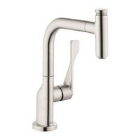 Hans Grohe AXOR Citterio Select 39861801 Installation/User Instructions/Warranty