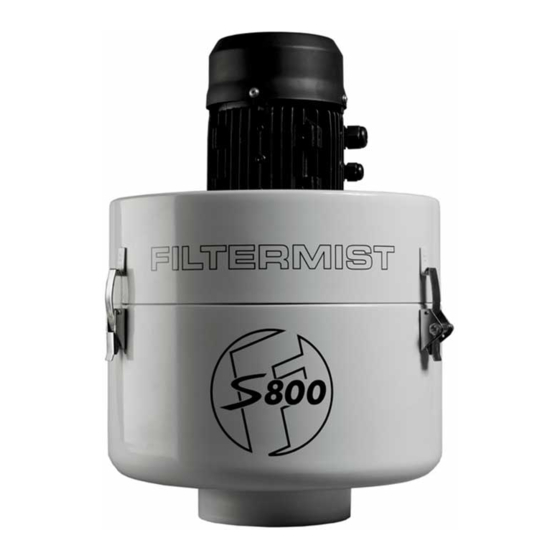 FILTERMIST S Series Installation And Maintenance Manual