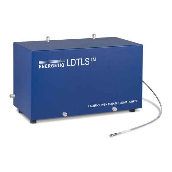 Energetiq LDTLS TLS-EQ77H Operation Manual