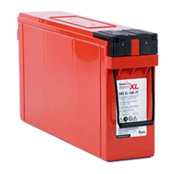 EnerSys PowerSafe SBS XL Installation, Operation And Maintenance Manual