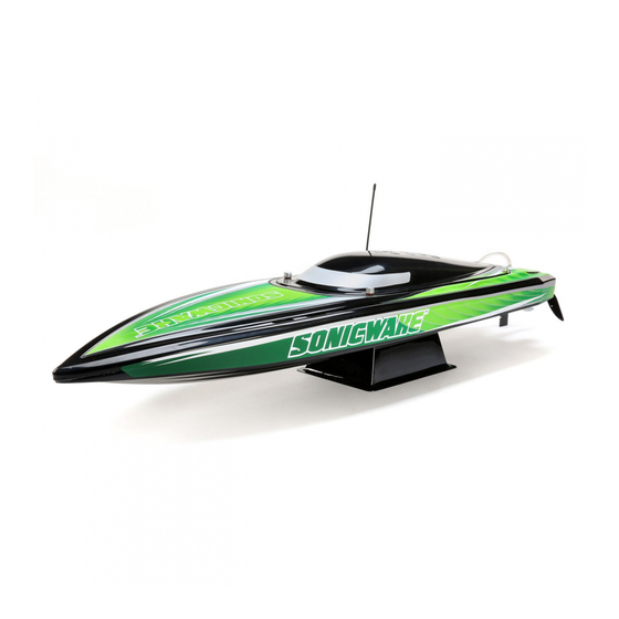 Horizon Hobby ProBoat SONICWAKE V2 Owner's Manual