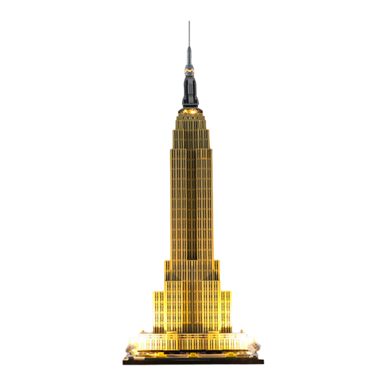 LIGHT MY BRICKS LEGO EMPIRE STATE BUILDING Installation Manual
