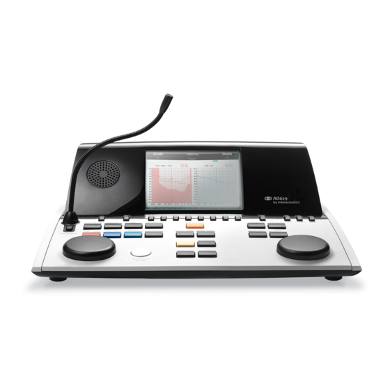 Interacoustics AD629 Instructions For Use Manual