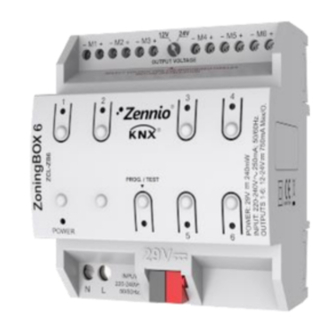 Zennio ZoningBOX 6 Technical Documentation
