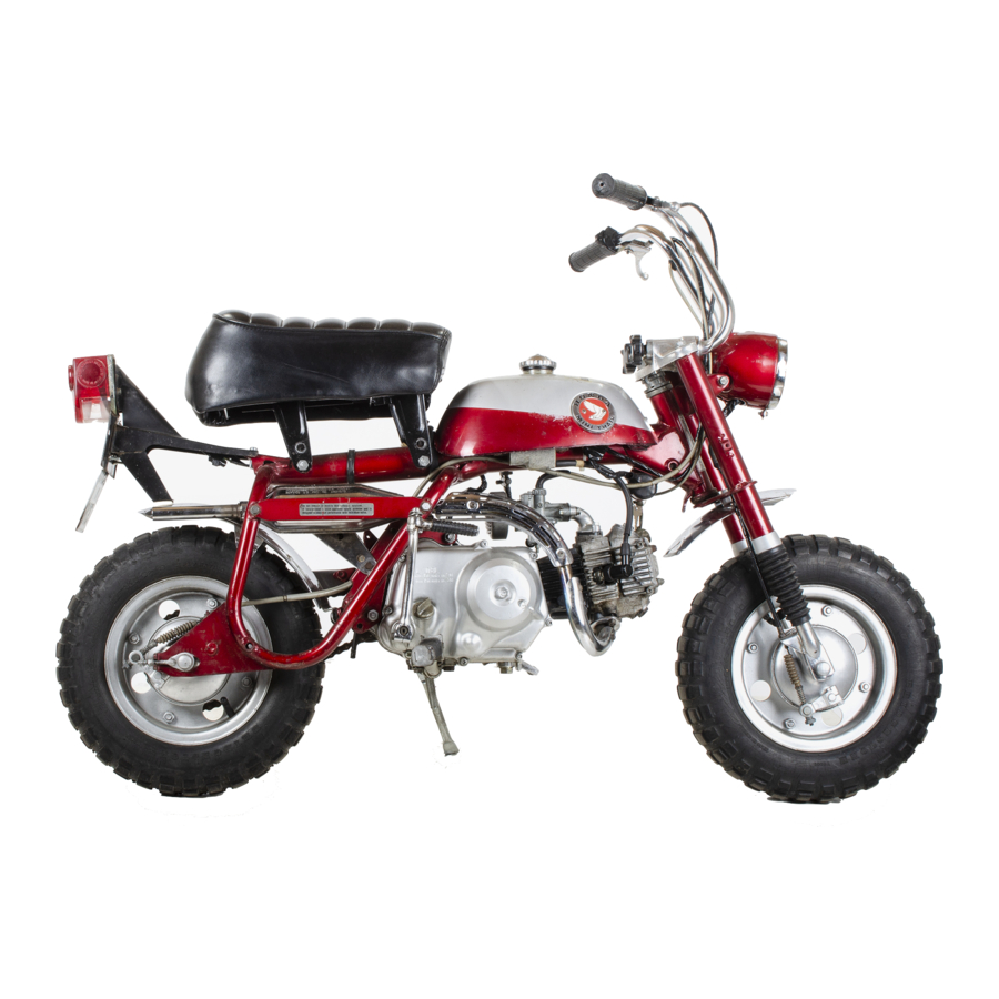 Honda Z50A Manual