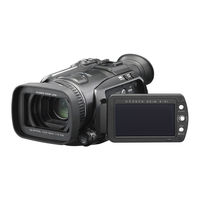 JVC GZ HD5 - Everio Camcorder - 1080i Instructions Manual