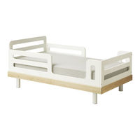 Oeuf CLASSIC TODDLER BED 1TB002 Series Instructions For Safe Use