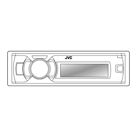 JVC KD-X70BT Instructions For Use Manual