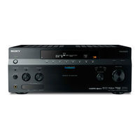 Sony STR-DA5400ES Service Manual