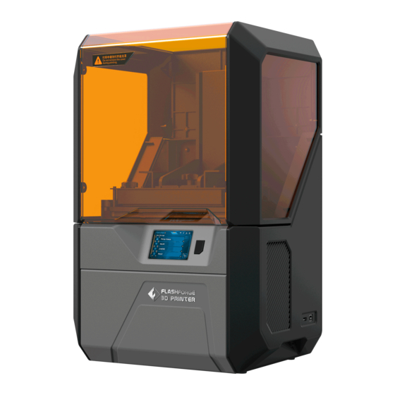 Flashforge Hunter User Manual