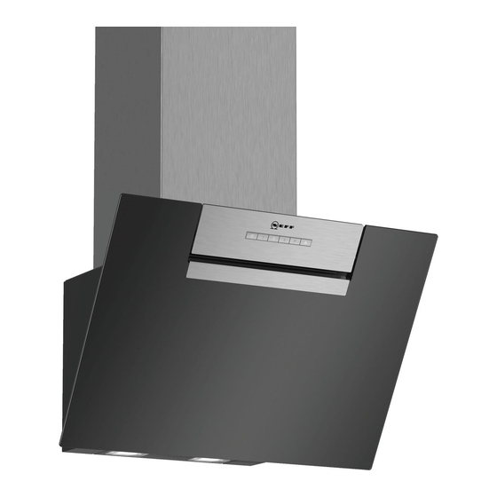 NEFF D65IEE1S0 User Manual And Assembly Instructions