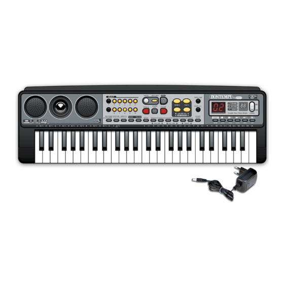 Bontempi MUSIC ACADEMY Genius 15 4900 Owner's Manual