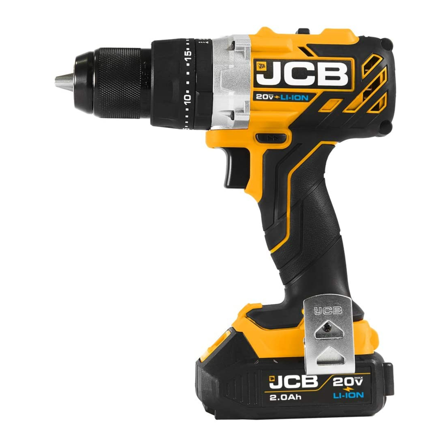 jcb -20BLCD Instructions & User's Manual