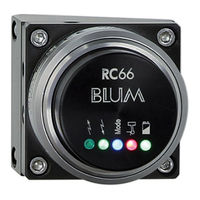 BLUM RC66 Installation Instructions Manual