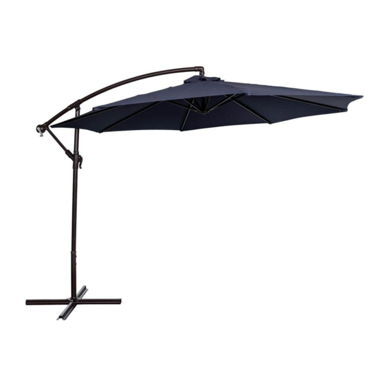 Island Umbrella Captiva Assembly Instructions Manual