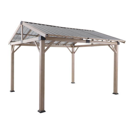 Mimosa gazebo semi permanent shelter hotsell