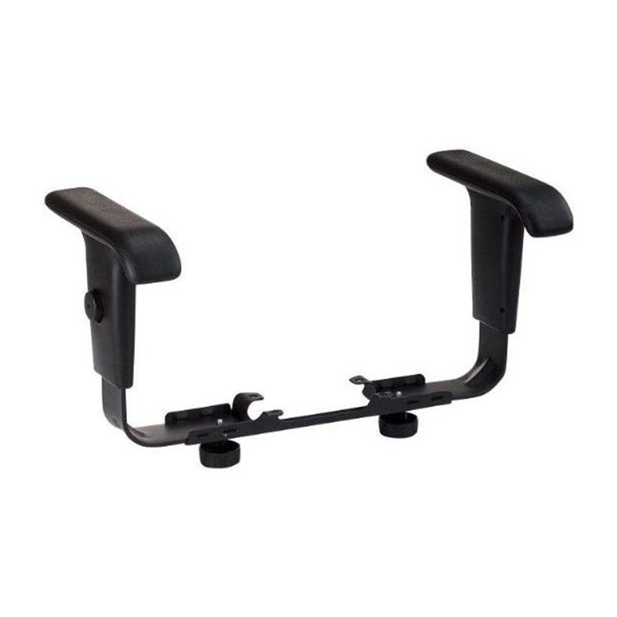 Alvin Adjustable Arm Rest CH55A Assembly Instructions