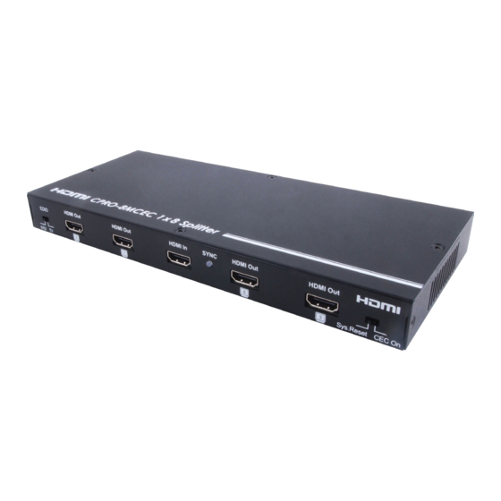 Cypress CPRO-8MCEC Operation Manual