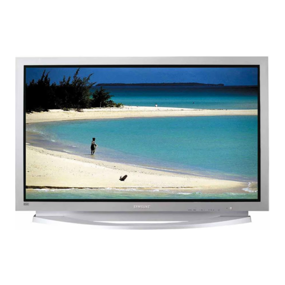 Samsung PS-42V4S Owner's Instructions Manual